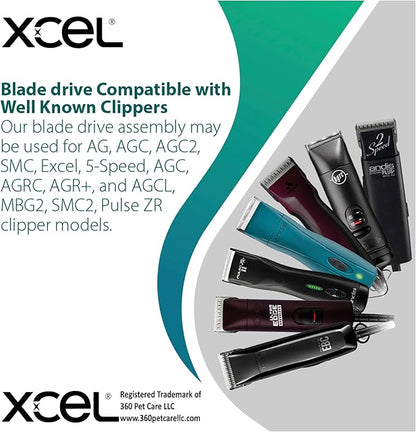 XCEL Drive Assembly Lever Replacement Blade for Pet Clippers (Pack of 4)