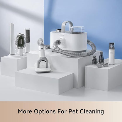 Mova G1 Pro Pet Grooming Kit, 11,000Pa Strong Pet Grooming Vacuum for Pets with Clipper Nail Grinder, 4 Suction Levels Hair Vacuum with 7 Pet Grooming Tools for Shedding and Home Cleaning