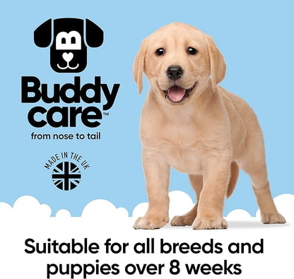 White Dog Shampoo by Buddycare | Brightening and Whitening Shampoo for Dogs | Deep Cleansing, Fresh Scented | with Aloe Vera and Pro Vitamin B5 (50.72oz)