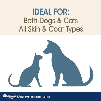 Four Paws Magic Coat Professional Series Nourishing Oatmeal Dog Whitening Shampoo, 16 oz.