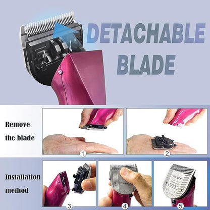 5 in 1 Replacement Blades Compatible with Wahl Bravura .Chromado，Creativa，Figura Dog Clippers for Dogs Grooming-(3PC)
