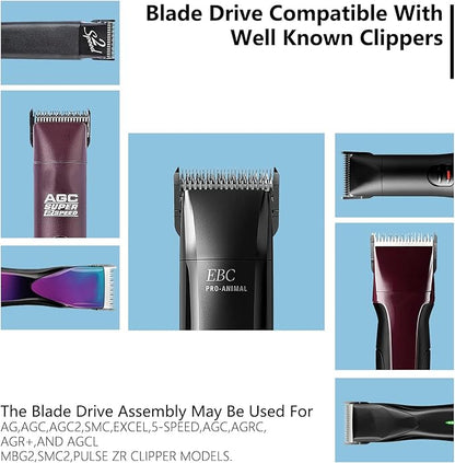 4PCS Blade Drive Assembly Lever Replacement Blade for andis pet Clipper