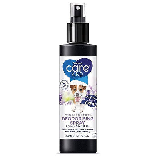 Lavender & Chamomile Dog perfume - dog spray with spray pump, Vegan dog cologne is a dog deodoriser spray. dog perfume spray dog deodorant