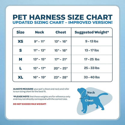 Best Pet Supplies Voyager Adjustable Dog Vest Harness Breathable No Pull Harness for Small, Medium, Large Dogs, Heavy Duty Harness for Walking, Jogging, Easy Step-in, Reflective Stripes - (Red), M