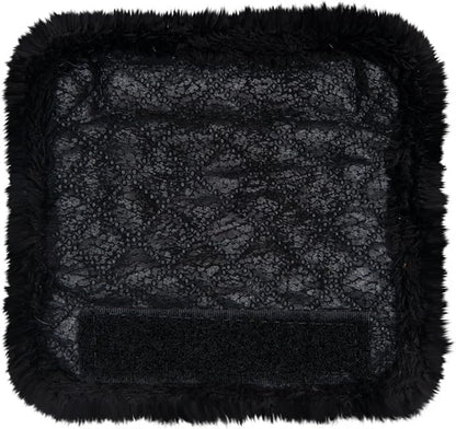 Puppia Douglas Dog Leash Diamond Pattern for Small and Medium Dog, Black, Medium