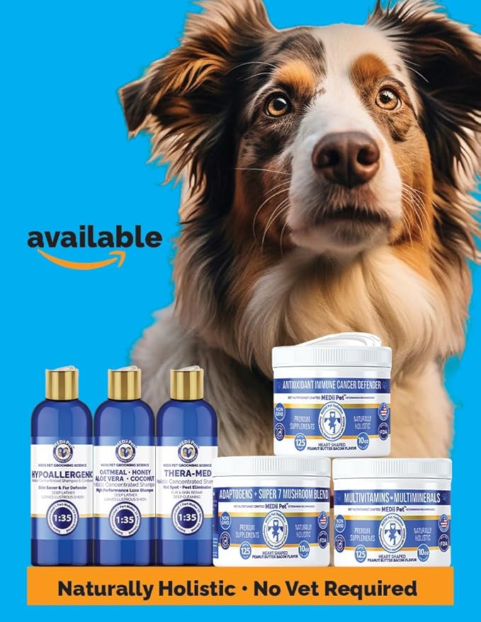 Concentrated Glossy Fur Shine - Professional Grooming Conditioner & Hair Detangler Spray for Dogs & Horses, Makes 4 Gallons, 16oz
