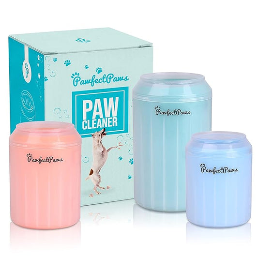 Portable Dog Paw Cleaner (Small, Orange)
