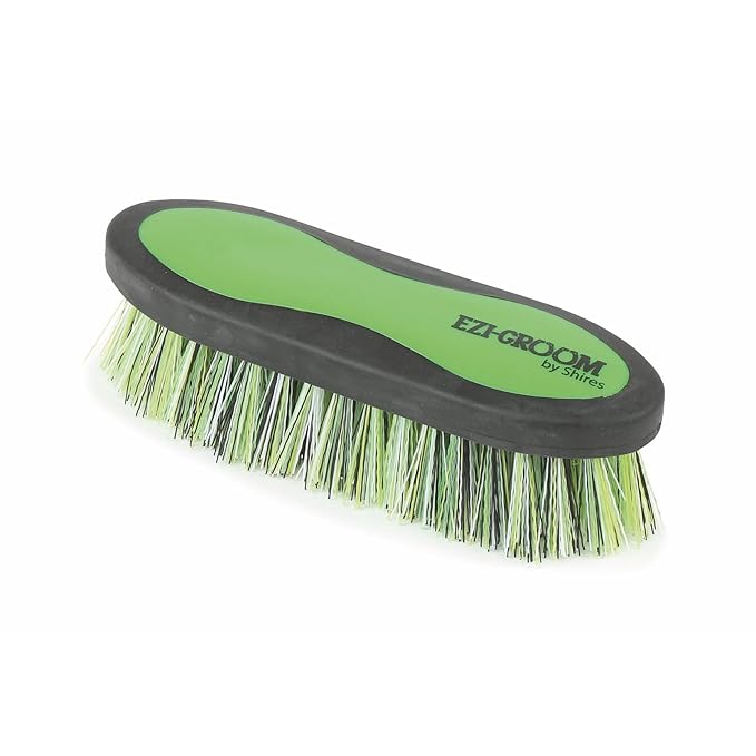 EZI-GROOM GRIP DANDY BRUSH - LARGE (Forest)