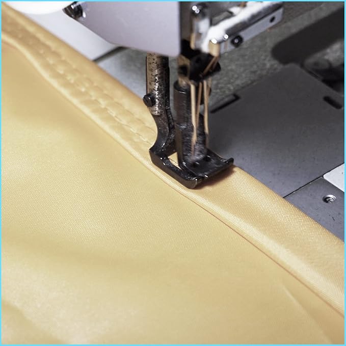 ColourTree 9' x 30' Beige Custom Size Waterproof Shade Cloth with Grommets - 90% Sunblock, Durable Mesh Fabric Tarp for Dog Kennel Cover, Fence Privacy Screen, Greenhouse, Coop & Pet Playpen