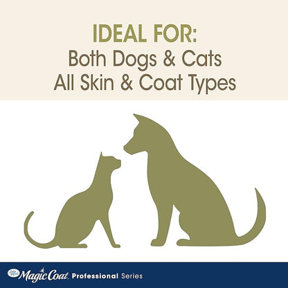 Four Paws Magic Coat Professional Series Nourishing Oatmeal De-Shedding Dog Shampoo, 16 oz.
