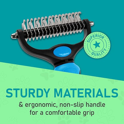 Pet Hair Remover Comb Double Sides Blades