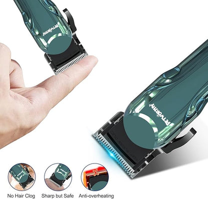 Quiet Dog Grooming Kit - 2000mAh Dog Clippers for Grooming Dog Grooming Clippers for Heavy Thick Hair Coats Waterproof Rechargeable Cordless Clippers Safe and Easy to Clean Home Pet Grooming