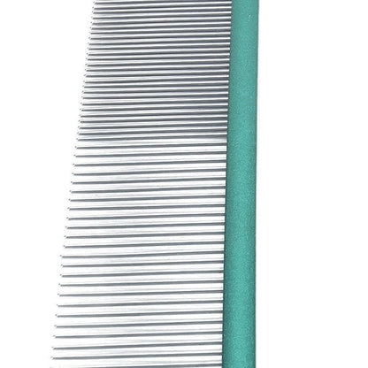 Greyhound Comb For Dogs, Metal Dog Comb Cat Comb For Removing and Knots Dog Combs with Rounded Ends Dog Combs For Grooming Matting Grooming Tool For Long Short Haired Dog