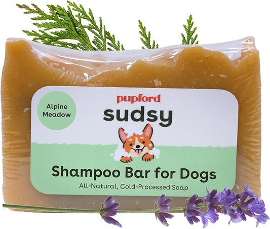 Pupford Sudsy Shampoo Bar for Dogs (Alpine Meadow)