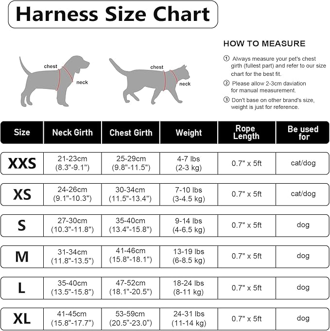 Mercano Soft Mesh Dog Harness and Leash Set, No-Chock Step-in Reflective Breathable Lightweight Easy Walk Escape Proof Vest Harnesses with Safety Buckle for Small Medium Dogs, Cats (Pink, XL)