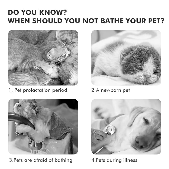 Foaming Soap Dispenser Dog Bath Brush | 2 in 1 Pump Type Pet Bubble Bath Brush | Dog Shampoo Brush with Soap Dispenser for Dogs & Cats Quickly Clean