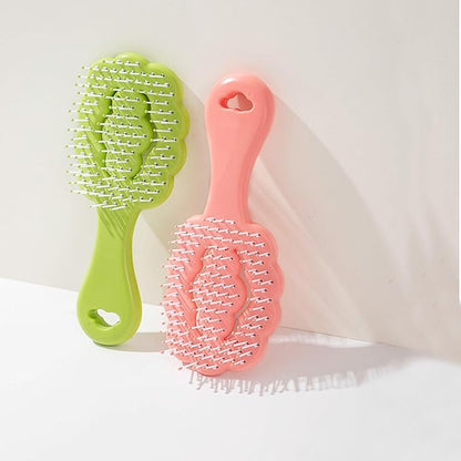 Small Dog Grooming Brush,Cloud Shape Puppy Brush Detangling Dog Hair Brushes for Wet or Dry - Perfect for Shih Tzus, Yorkies, Maltipoos - Ideal Puppy Hair Brushes for Maltese and Small Breeds (Pink)