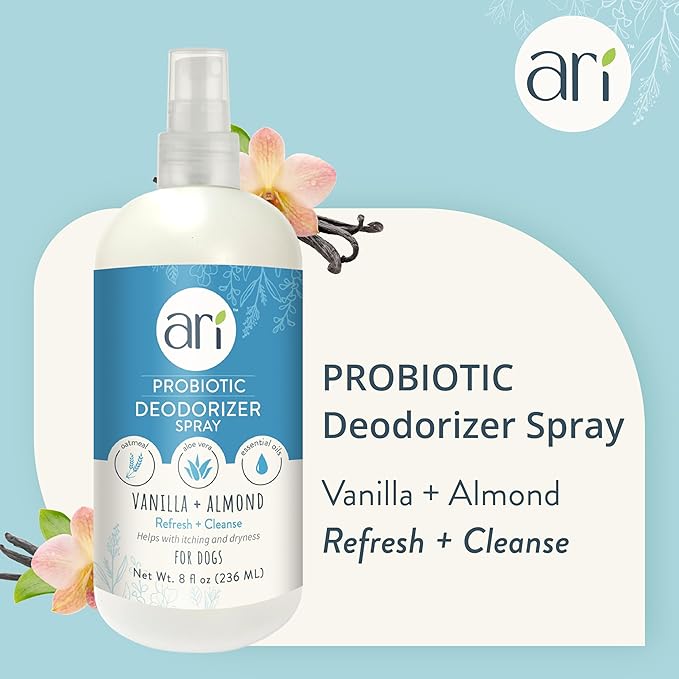 Health Extension Probiotic - Deodorizer Spray (Vanilla+Almond) - 8oz