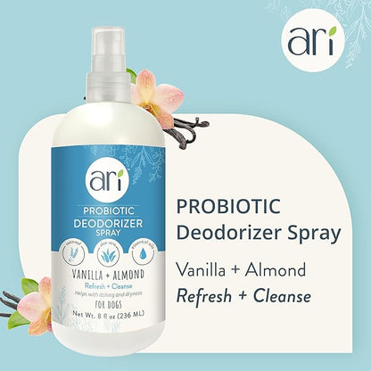 Health Extension Probiotic - Deodorizer Spray (Vanilla+Almond) - 8oz