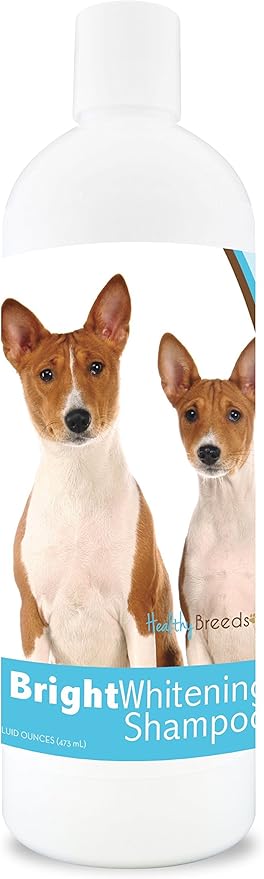 Healthy Breeds Basenji Bright Whitening Shampoo 12 oz