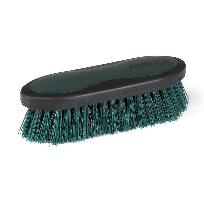 EZI-GROOM GRIP DANDY BRUSH - LARGE (Forest)