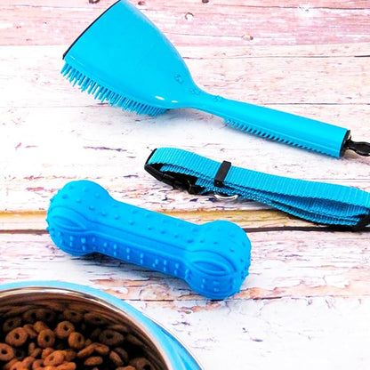 Michel Mercier Grooming Brush - Pet Brush Dog and Cat Brush for Shedding Grooming Pet Hair Brush for Long/Short Haired - Free Tick Remover Tool Included (Thick Coat)