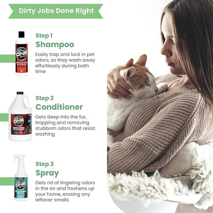 Best Shot One Shot Deodorizing Shampoo, Coat and Skincare Product for Dogs, Cats, and Horses, Eliminates Foul Odors, De-Skunk, Ready-to-Use, 16 Oz.