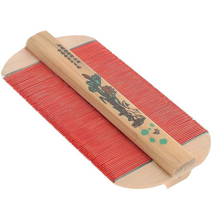 SUPVOX Bamboo Double-Sided Fine Tooth Hair Comb for Dandruff and Removal, Smooth Wooden Comb for Home, Travel, Outdoor
