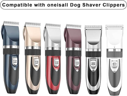 Replacement Blade Set Compatible with oneisall Low Noise Dog Clippers,Cut Length to 0.5MM/3MM/6mm,3 Count