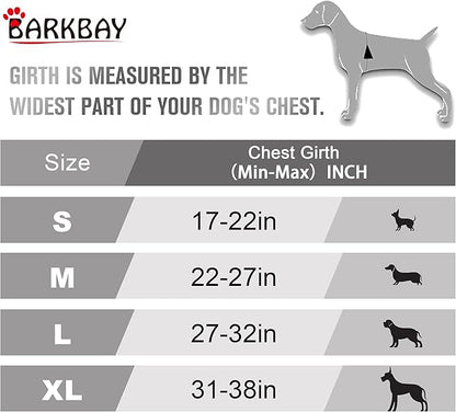 BARKBAY No Pull Dog Harness Front Clip Heavy Duty Reflective Easy Control Handle for Large Dog Walking(Pink camo,XL)