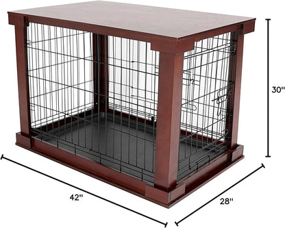 Merry Products Pet Cage with Crate Cover, Large