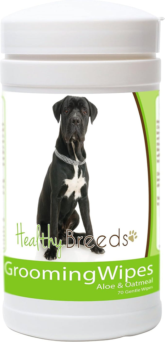 Healthy Breeds Cane Corso Grooming Wipes 70 Count