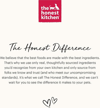 The Honest Kitchen Functional Pour Overs: Heart Health - Turkey Broth & Salmon Stew Dog Food Topper, 5.5 oz x12