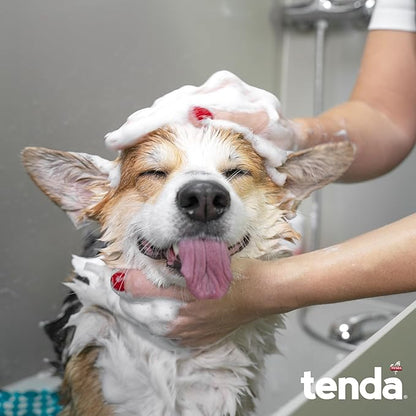 Tenda Coconut & Vanilla Shampoo for Dogs 32oz – Moisturizing Pet Wash with Coconut Oil & Vanilla – Gentle Formula for Clean, Soft, Healthy Coats.