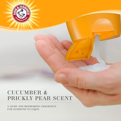 Arm & Hammer Ultra Fresh 2-in-1 Detangling Shampoo and Conditioner, Cucumber & Pear Scent - Dog Wash with Coconut Oil, Baking Soda for Odor Control, Pet Grooming Supplies, 16 Fl Oz