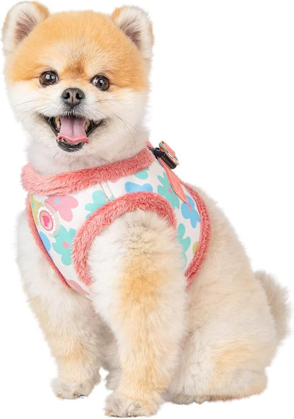 Heather Vest Harness - Indian Pink - S