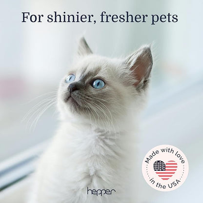Hepper Pet Cologne Spray - Long-Lasting Dog/Cat Cologne & Perfume Spray for Pups/Kittens - Grooming Elegance & Enduring Fragrance! Aloe and Cucumber Fresh Scent