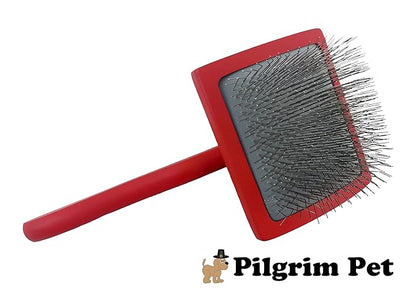 Professional Dog Slicker Brush - Fluff and Detangle (Large)