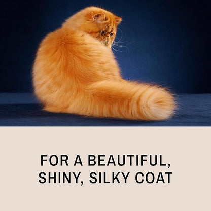 Eye Envy ProGlide Deshedding and Detangling Comb for Long-Haired Cats | Remove Undercoat, Excess Hair, Tangles & Knots | 6" Dual-Tooth Comb with Rounded Pins