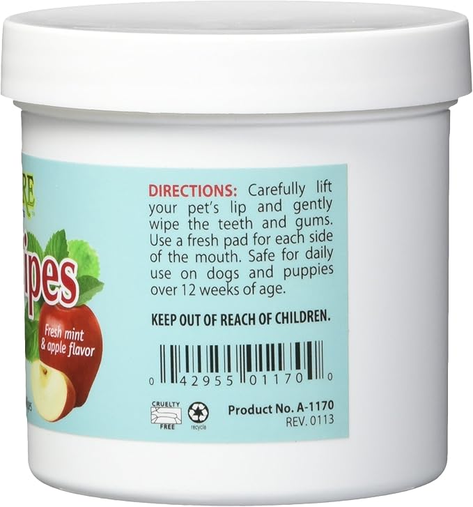 PPP Pet Aroma Care 100 Count Dental Wipes