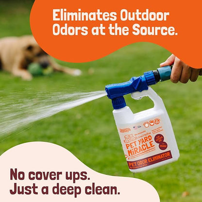 Sunny & Honey Turf Cleaner For Pet Urine Outdoor - Kid & Pet Safe - Artificial Grass Dog Urine Cleaner - Long Lasting Scent - Artificial Grass Cleaner - All Outdoor Surfaces - Orange, 32oz