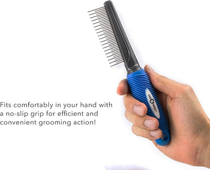 Ultimate Pet Shedding Comb, Red