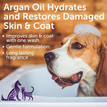 Nootie - Pet Shampoo for Sensitive Skin - Revitalizes Dry Skin & Coat - Natural Ingredients - Gentle Dog Shampoo - Cleans & Conditions