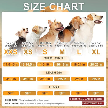 BEAUTYZOO Small Dog Harness and Leash Set, Cow Print Step in Dog Harness No Pull No Choke Puppy Harness Reflective for XXS XS S Dogs Cats, Soft Padded Mesh Vest Harnesses Girl and Boy Pets
