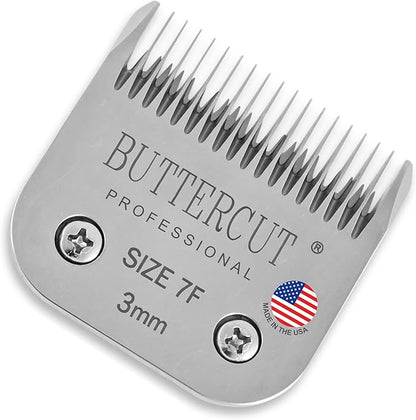 Stainless Steel Dog Clipper Blade, Size-7F, 1/8-Inch Cut Length