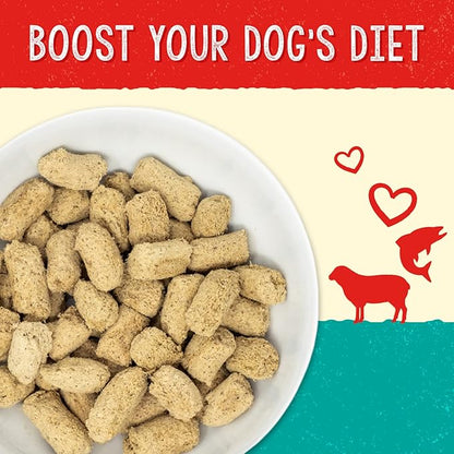Stella & Chewy's Stella's Solutions Skin & Coat Boost Grass-Fed Lamb & Wild-Caught Salmon Dinner Morsels Freeze-Dried Raw Dog Food, 13 oz.