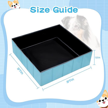 BALAPET Whelping Box for Dogs and Puppies,Foldable &Portable Whelping Pen, Puppy Playpen Dog Birthing Whelping Supplies