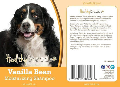 Healthy Breeds Bernese Mountain Dog Vanilla Bean Moisturizing Shampoo 8 oz