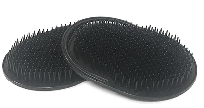 G.B.S Scalp Massager Hair Remover Comb for Dog & Cat, Black, Pack of 2