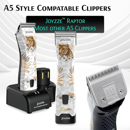 Raptor/Falcon Series A Blade - Professional Grade Dog Clipper Grooming Blade, Detachable, Replacement Blades - Stainless Steel, Coated Ceramic,(A Series #30)